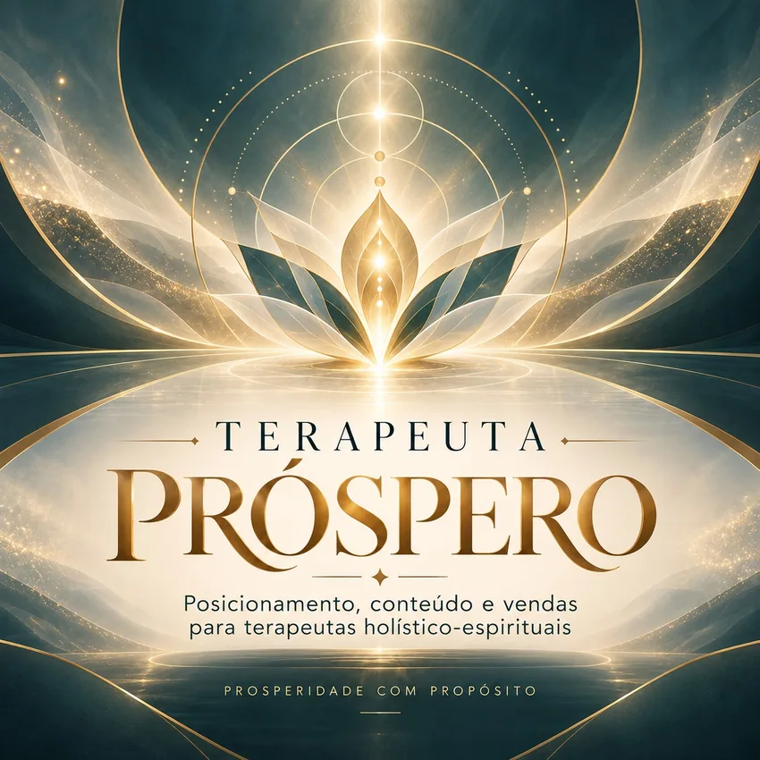 Capa do curso Terapeuta Próspero